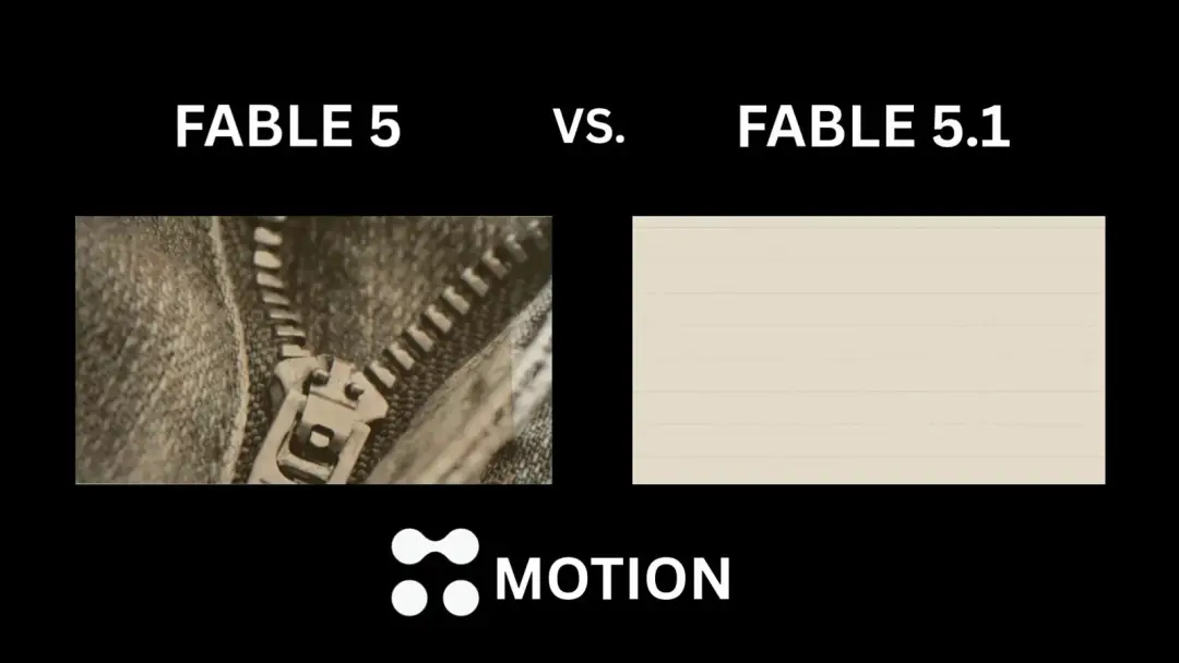 Still from Vox-style explainer on the history of zippers (Fable 5.1 vs Fable 5)